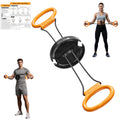 YUSAVHO Resistance Bands with Handles, Full Body Home Workout Equipment, Arm Trainer for Strength Training, Portable Exercise Bands for Arms, Chest & Back, Fun Fitness Equipment for Home Gym (Black)