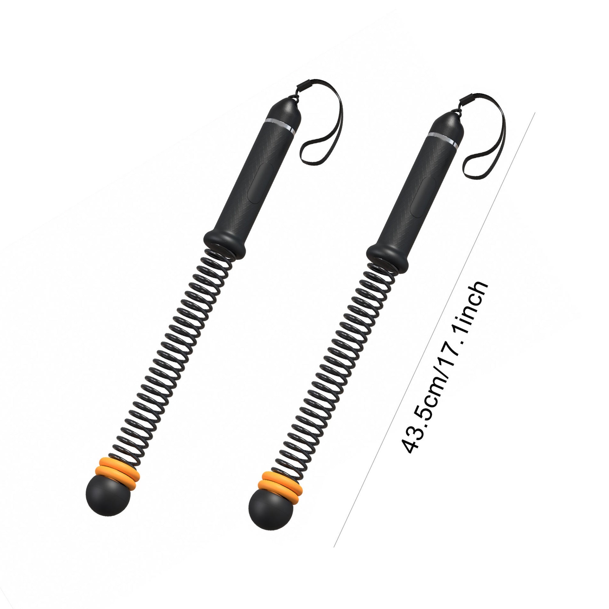 YUSAVHO Adjustable Ropeless Battle Ropes for Home Gym for Men & Women, Heavy Duty Cordless Battle Rope with Storage Bag,Exercise Ropes with Variable Resistance, Strength & Low-Impact Cardio for HIIT(Black)